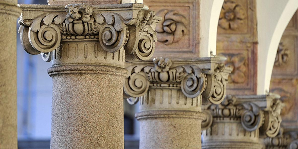 Denkmal Säule RestaurierungTitelbild