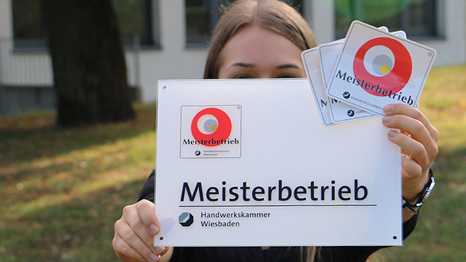 Schild Marke Meister Titelbild