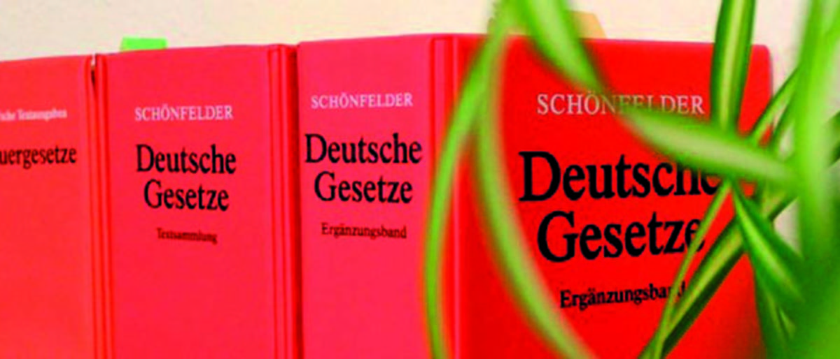 Gesetzbücher Titelbild
