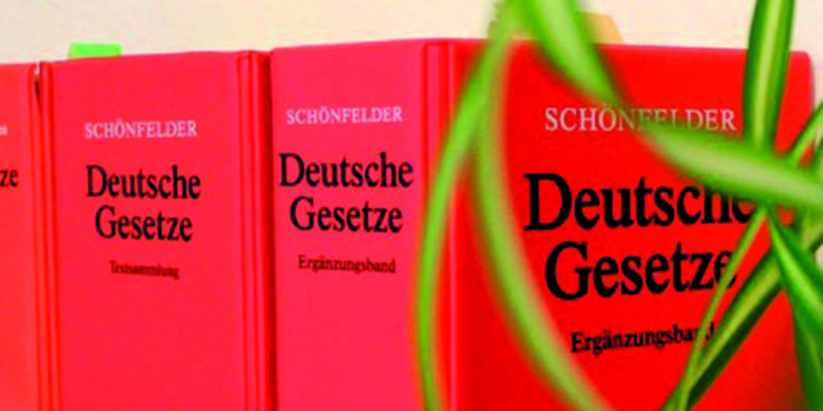 Gesetzbücher Titelbild