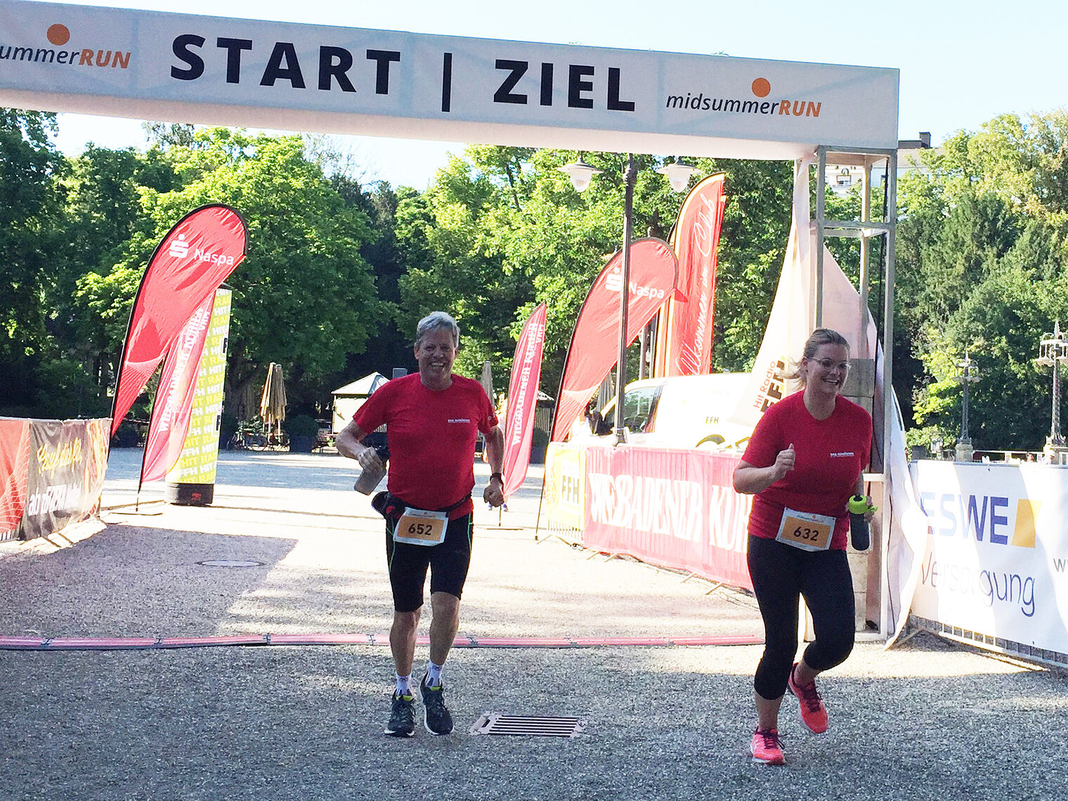 Midsummer Run Zieleinlauf Parpart, Kloos