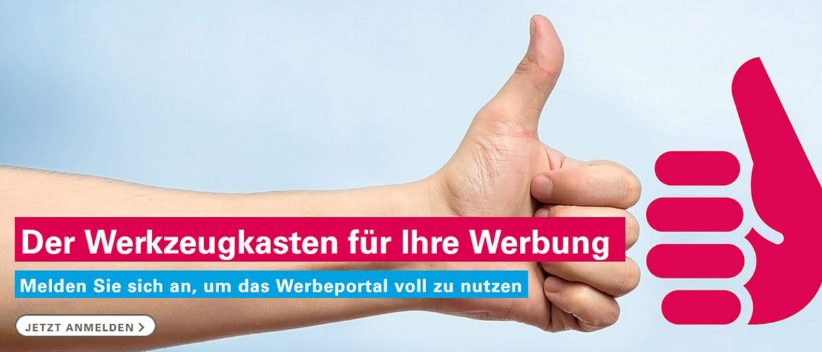 Werbeportal der Imagekampagne