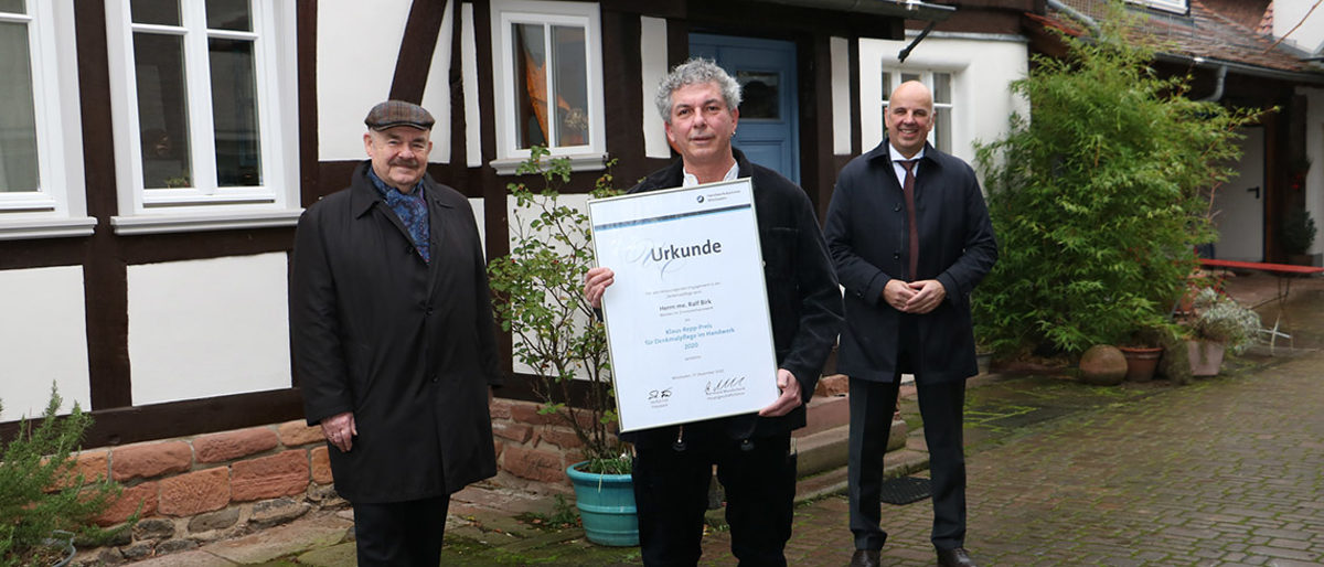 Preisverleihung Ralf Birk Titelbild Klaus Repp Preis