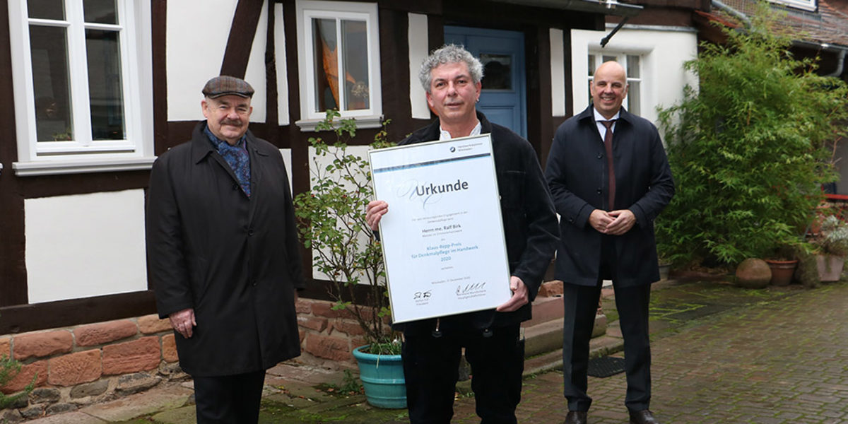Preisverleihung Ralf Birk Titelbild Klaus Repp Preis