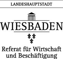 Logo des Referats für Wirtschaft und Beschäftigung in Wiesbaden