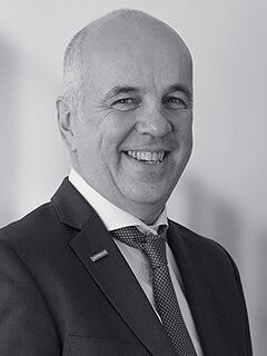 Porträt von me. Stefan Füll, Präsident der Handwerkskammer Wiesbaden