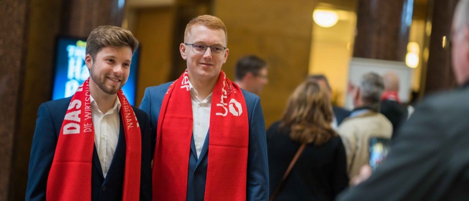 Impressionen der Meisterfeier des Jahrgangs 2022 am 18. Februar 2023 vor und w&auml;hrend der Veranstaltung im Kurhaus Wiesbaden.