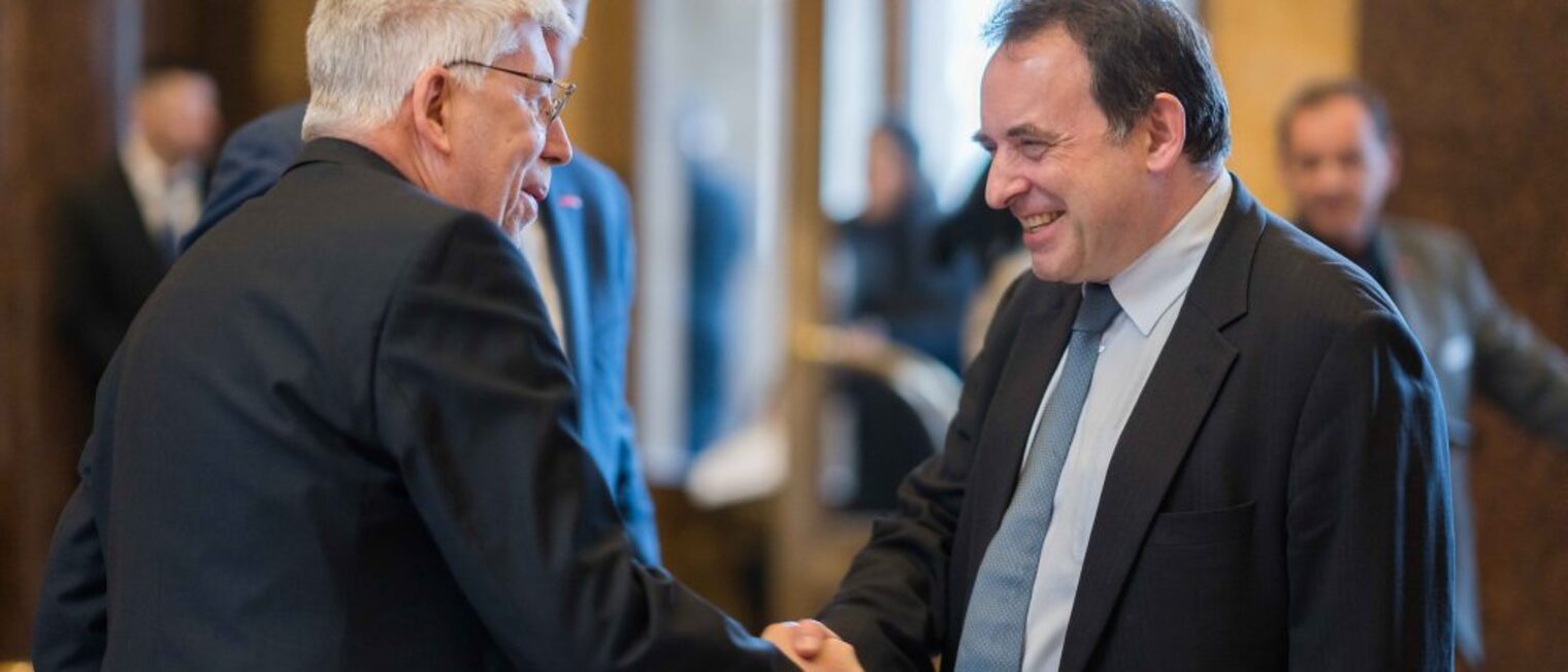 Impressionen der Meisterfeier des Jahrgangs 2022 am 18. Februar 2023 vor und w&auml;hrend der Veranstaltung im Kurhaus Wiesbaden.