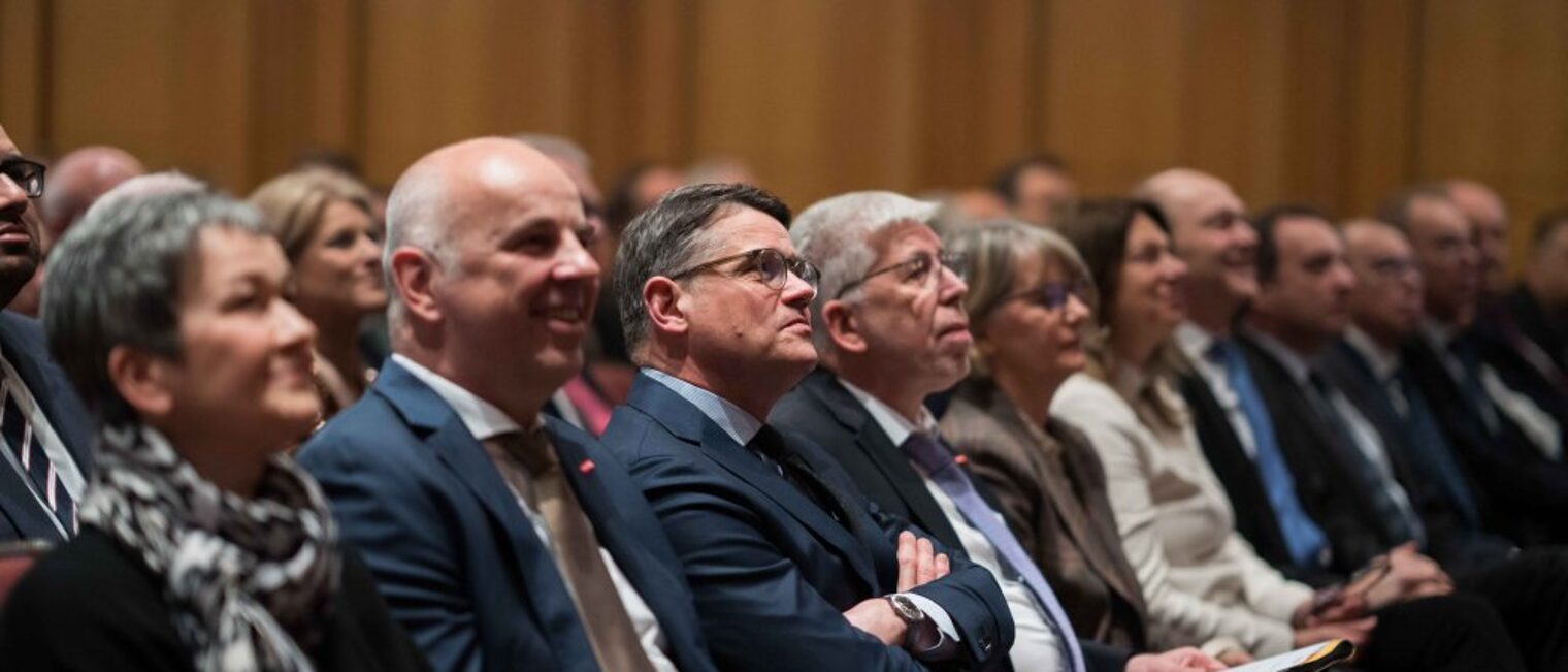 Impressionen der Meisterfeier des Jahrgangs 2022 am 18. Februar 2023 vor und w&auml;hrend der Veranstaltung im Kurhaus Wiesbaden.