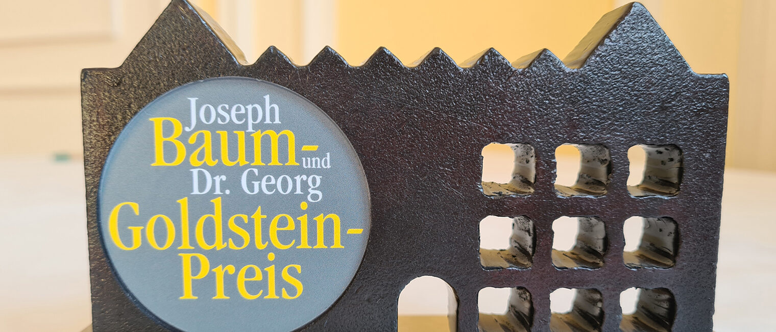 Baum - Goldstein Preis, Titelbild