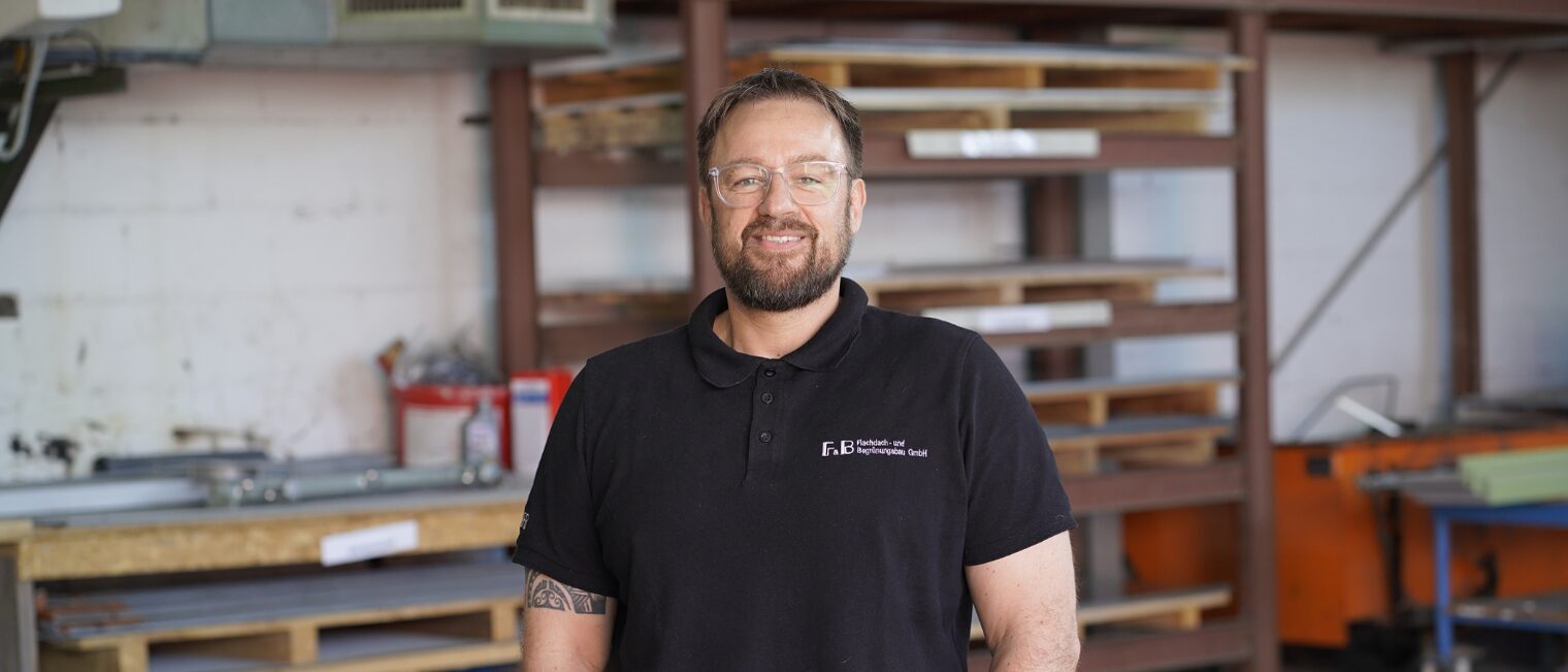 Sven Luft in seiner Werkstatt