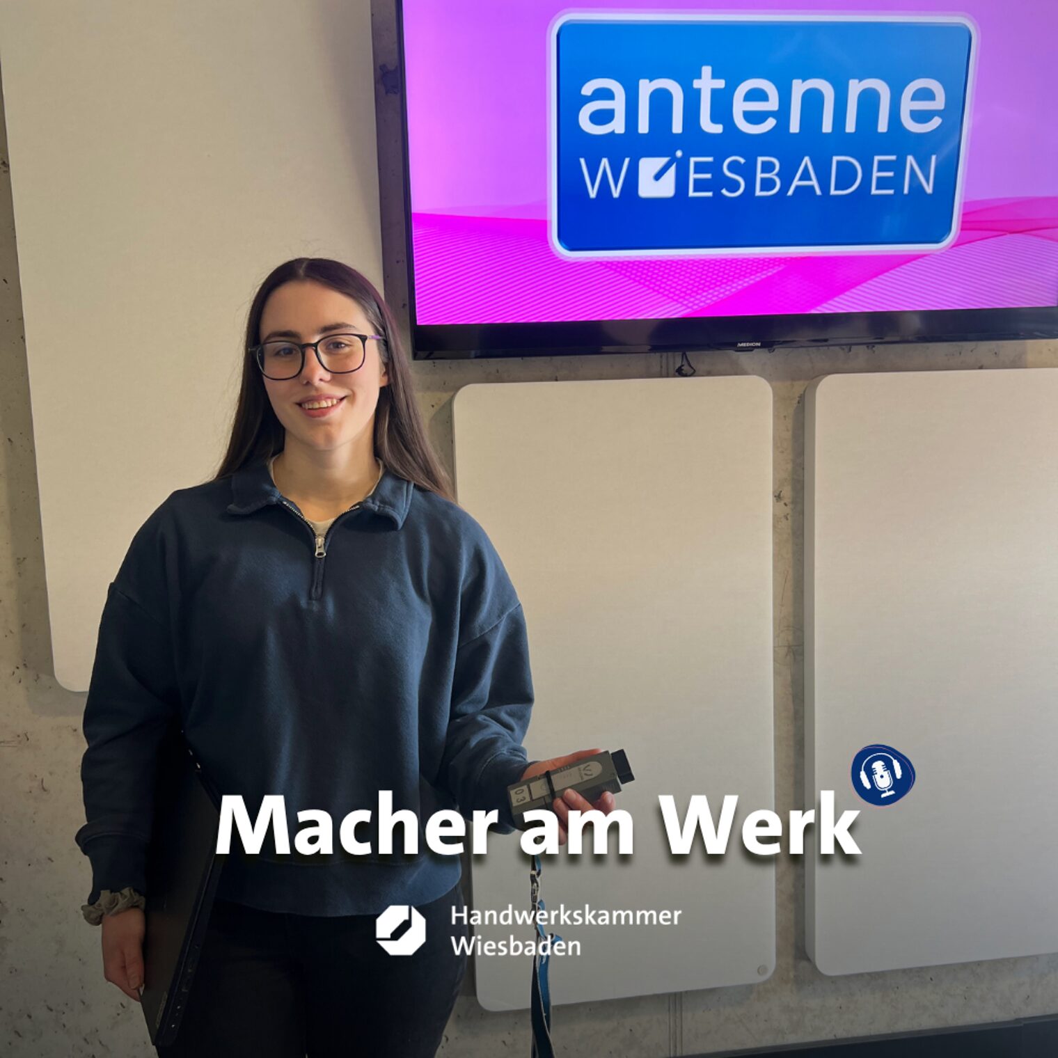 Maya Lemberg zu Gast bei Antenne Wiesbaden