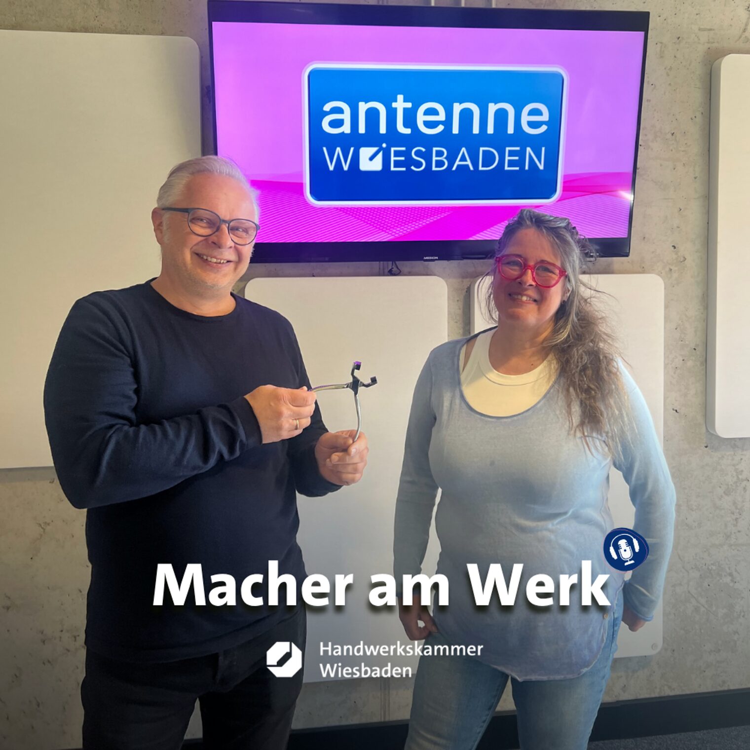Stefan und Petra Hies zu Gast bei Antenne Wiesbaden