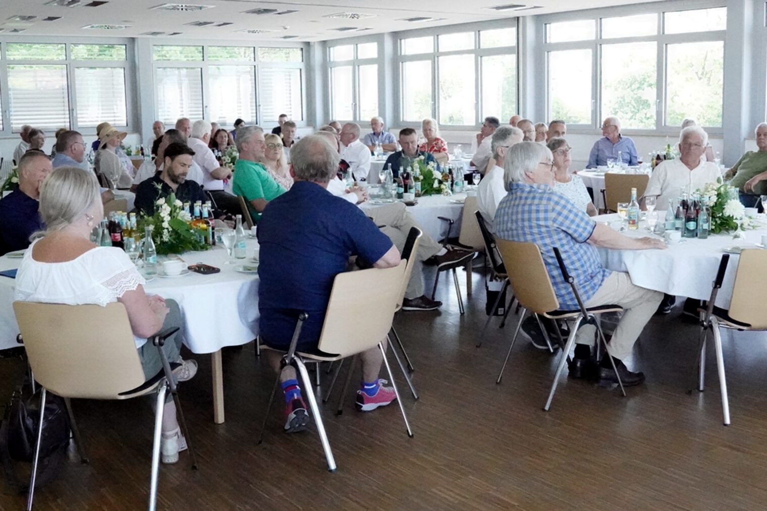 Blick in den großen Saal während der Feierlichkeiten "Verleihung Goldene Silberne Meisterbrief 2026"