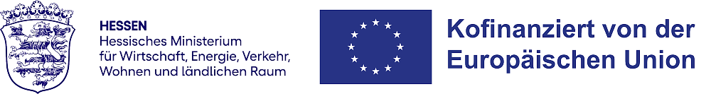 Hessisches Ministerium für Wirtschaft 2026 und EU kofinanziert